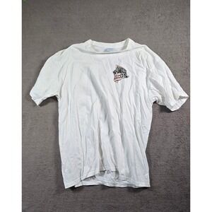 Crazy Shirts Hawaii 05 T Shirt Large White Graphic Tee